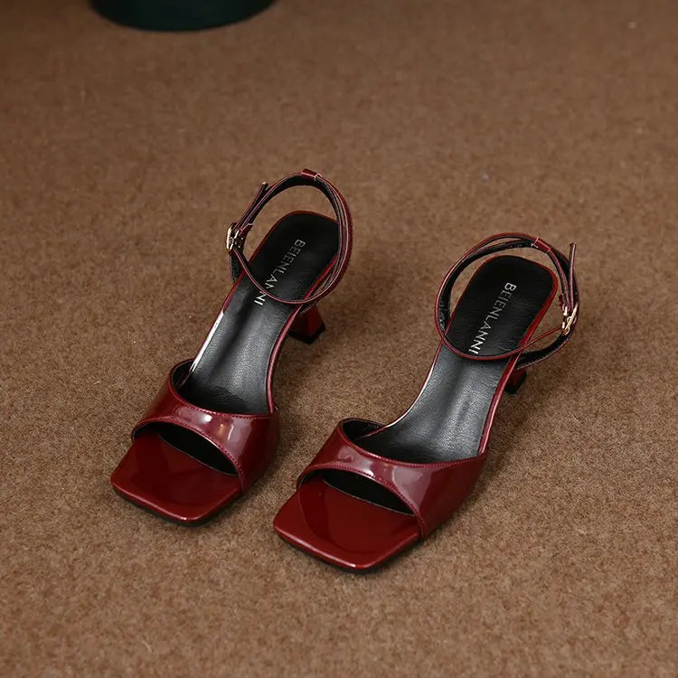 Summer 2025 New Brand Women's Shoes Women Design Sexy High Heels Elegant Shallow Mouth Bride Shoes Mujer Zapatos Luxury Shoes