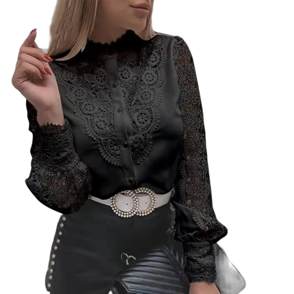 Blouse Women Clothing Autumn Winter Basic Shirts Female Elegant Fashion Long Sleeve T -shirt Tee Y2K Blusas Tops