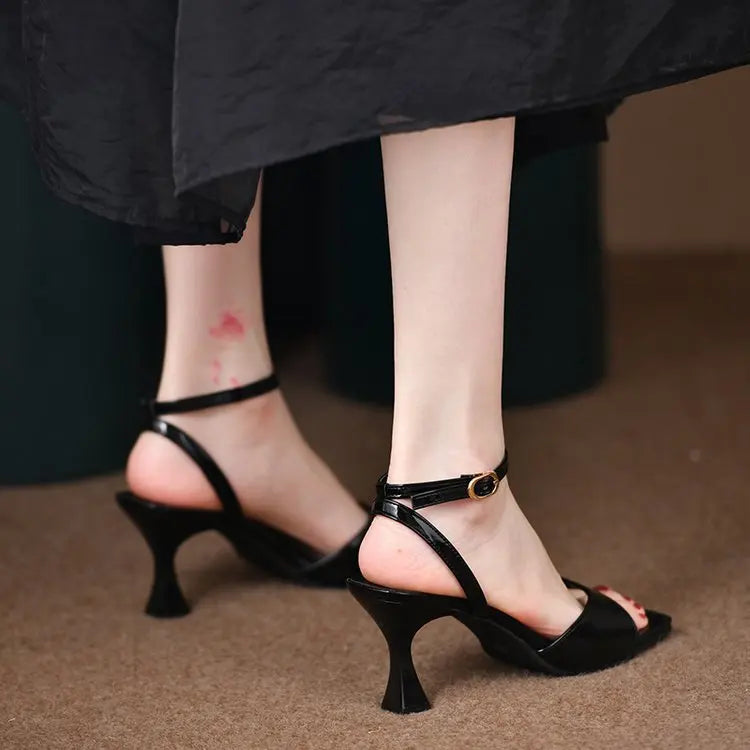 Summer 2025 New Brand Women's Shoes Women Design Sexy High Heels Elegant Shallow Mouth Bride Shoes Mujer Zapatos Luxury Shoes