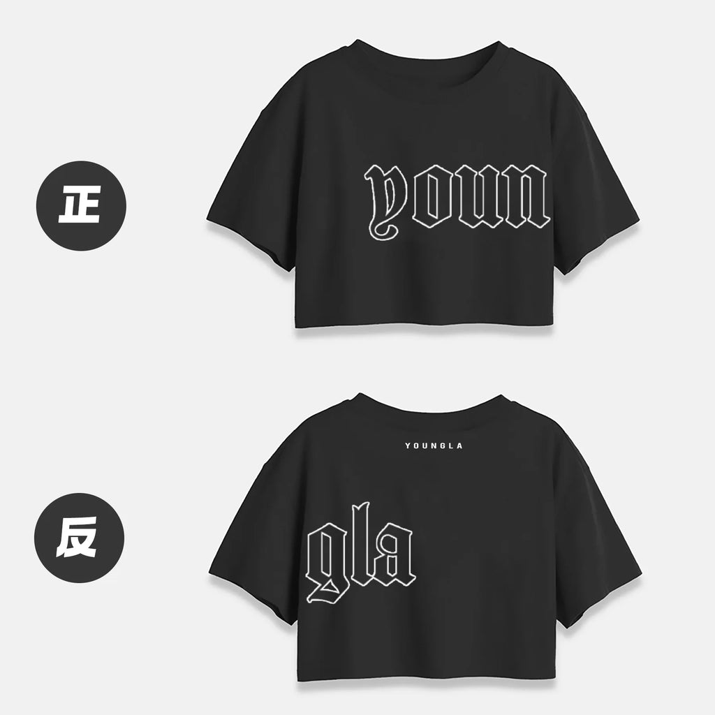 Summer new style Short Sleeve T Shirts Women Cotton T-shirt O Neck High Waist Crop Top Tee Female Casual Loose T Shirt women