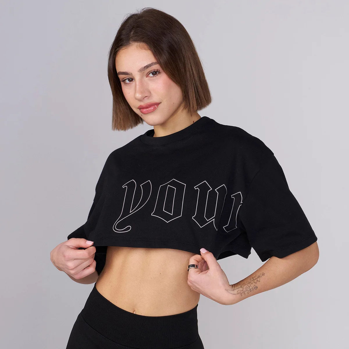 Summer new style Short Sleeve T Shirts Women Cotton T-shirt O Neck High Waist Crop Top Tee Female Casual Loose T Shirt women