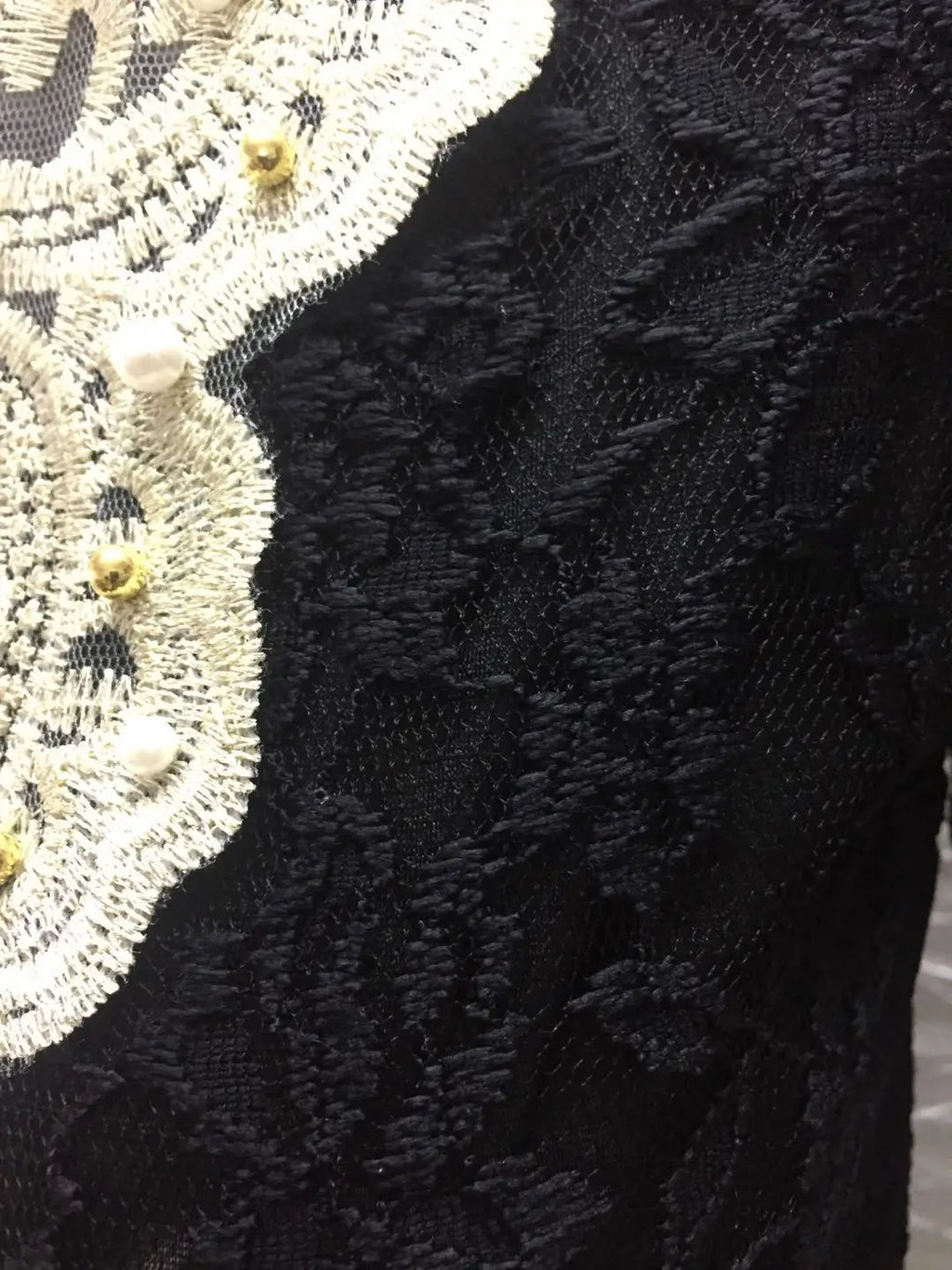 Women T Shirts Vintage Spring Winter Tees Autumn Lace Beads Hole Sexy Tops Warm Blouse Top Casual Full Long Sleeve Shirt