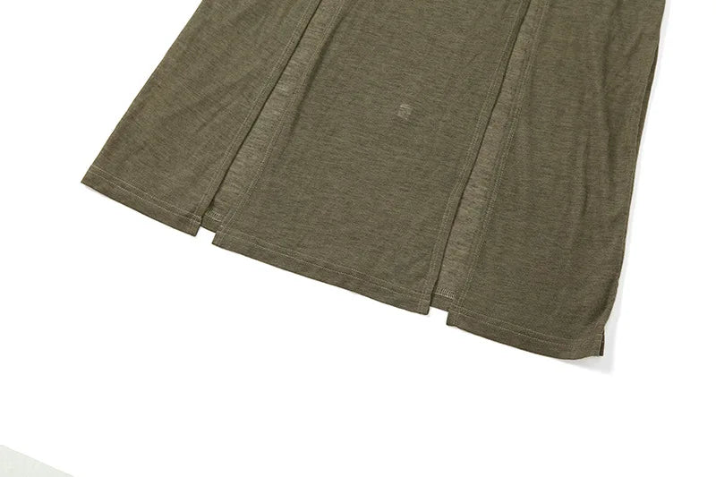 2023 Summer Fashion Trend Women's Clothing New Hooded Loose Hem Slit Personalized Dress Party Dress Club Clothing