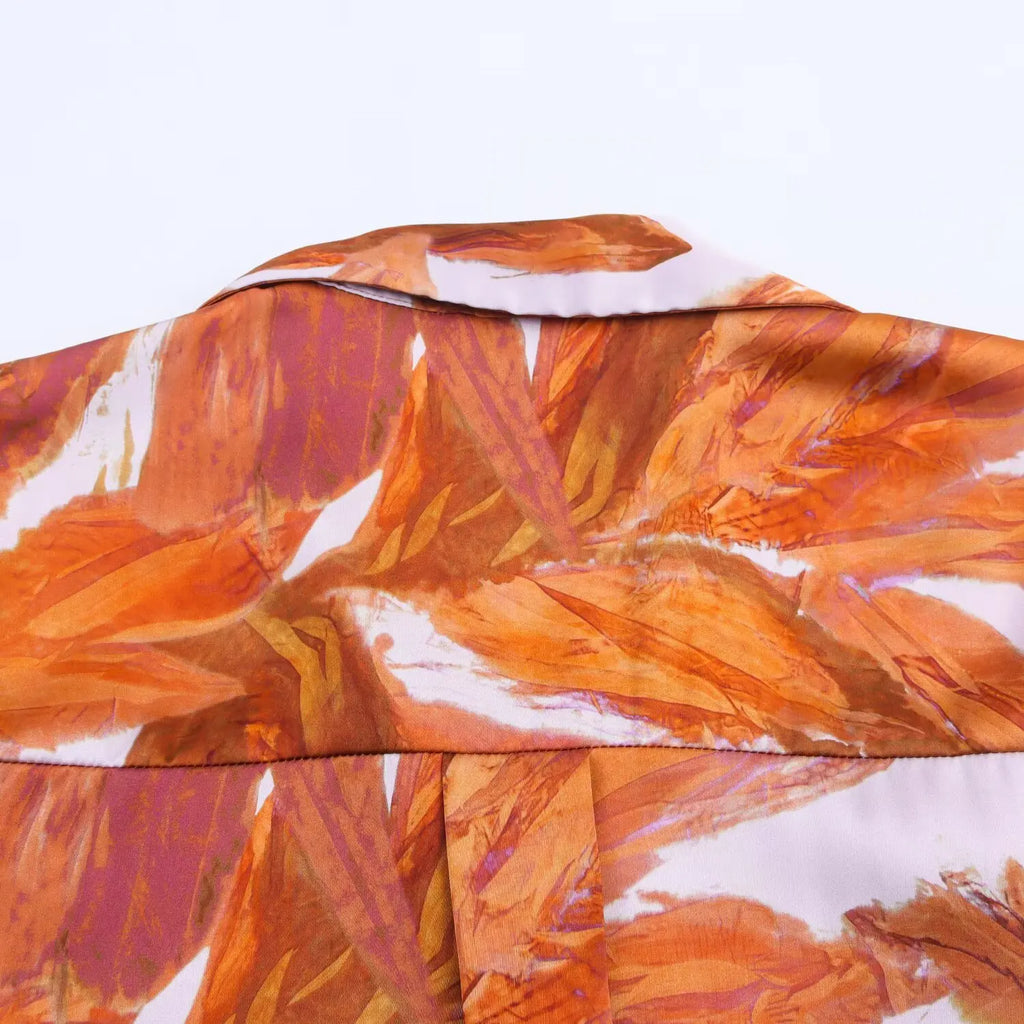 Women'S Autumn New Shirts Printed Loose Casual Fashion Shirt Winter Fashion Daily Long Sleeved Shirts And Shirts Woman Tops