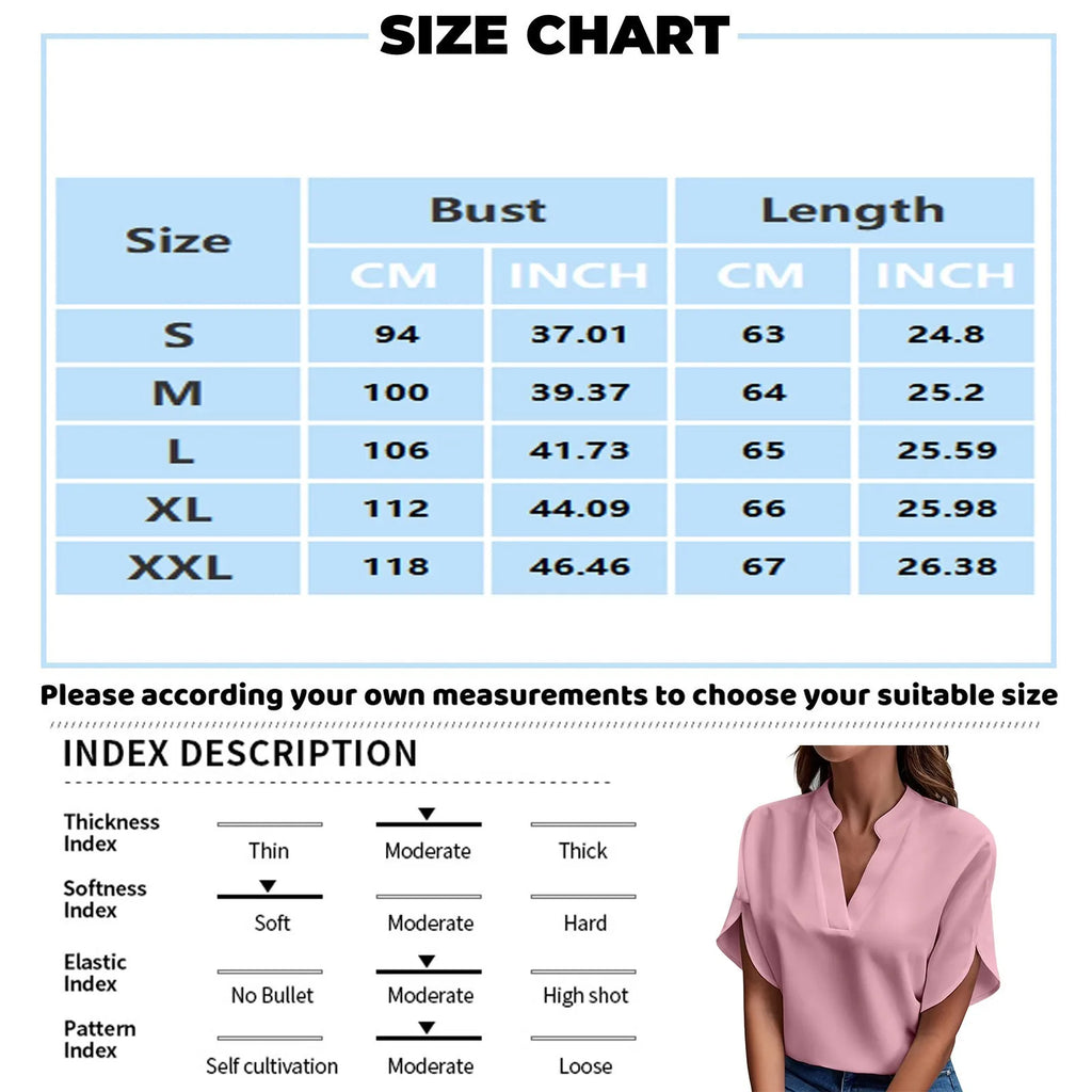 Summer Tops For Women Blouse 2024 Fashion Short Sleeve Solid V Neck Loose Shirts And Blouses Elegant Laies White Tops