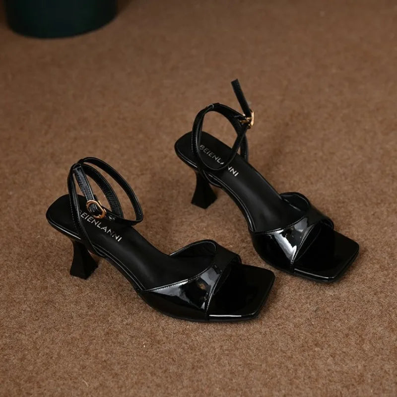 Summer 2025 New Brand Women's Shoes Women Design Sexy High Heels Elegant Shallow Mouth Bride Shoes Mujer Zapatos Luxury Shoes