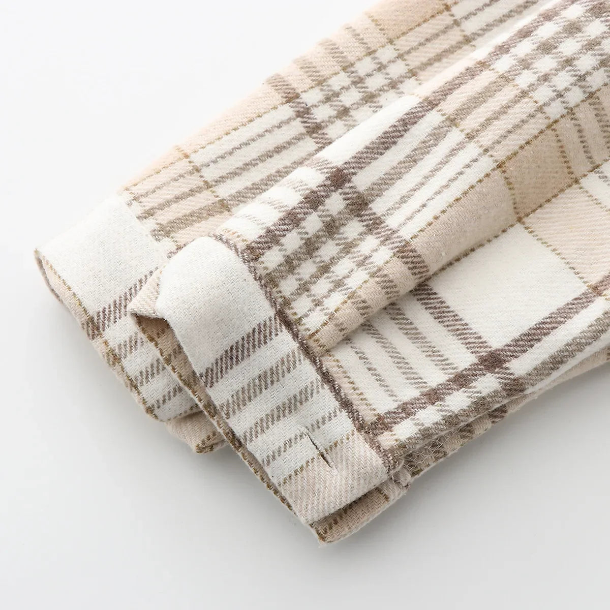 Fashion Thick Velvet Plaid Shirts Women Autumn Winter Keep Warm Blouses and Tops New Casual Slim Female Clothes Outwear REFW