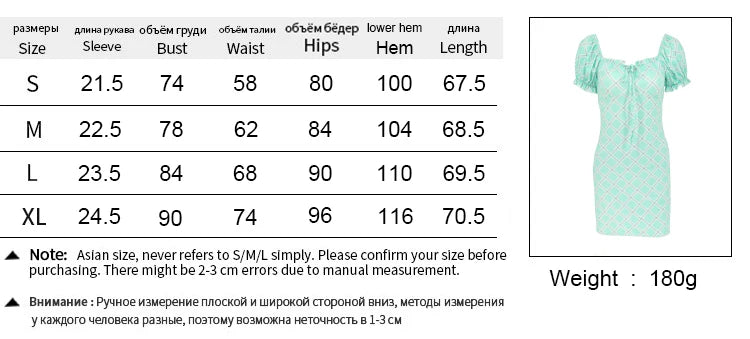 Women Sexy Dresses New Summer Streetwear Green Fashion Print Plaid Short Sleeve Mini Dress Club Party Female Elegant Tank Dress